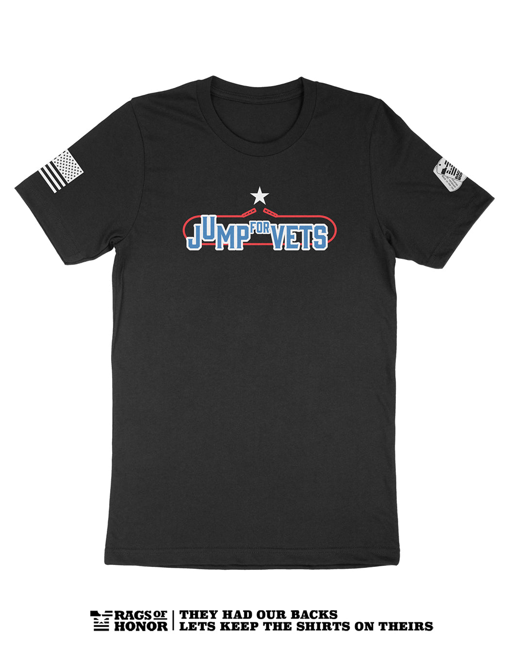 Jump for Vets Unisex T-Shirts