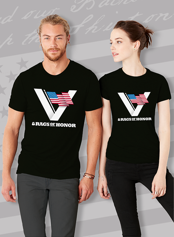 Veteran 'V' Unisex T-Shirt