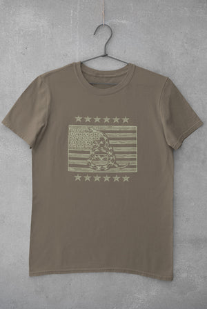 Stylized Gadsen Flag Unisex T-shirt
